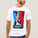Recherche de statue liberté tshirts La politique