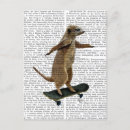 Recherche de skateboard cartes postales Animaux