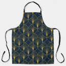 Search for art deco pattern aprons Golden