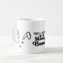 Search for funny bunny mugs Watercolor