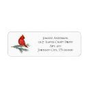 Search for red cardinal return address labels Nature