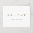 Search for wedding guest postcards Thank you