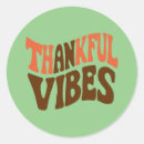 Search for vintage thanksgiving stickers Thankful