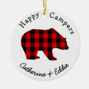 Search for happy camper ornaments Rustic