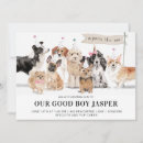 Recherche de pup invitations Aquarelle