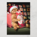 Search for funny cat christmas invitations Joke