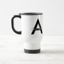 Search for typography travel mugs Monogrammed