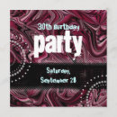 Search for marble 30th birthday invitations Thirtieth
