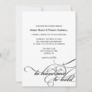 Search for to have and to hold wedding invitations Couple