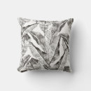 Recherche de motif plante coussins Noir