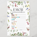 Search for baby shower emoji games Floral