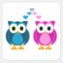 Search for cartoon owl stickers Blue