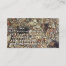 Search for pebble business cards Stone
