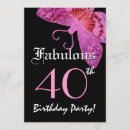 Search for fuschia birthday invitations Pink