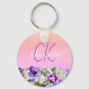 Search for flowering pansy keychains Pink