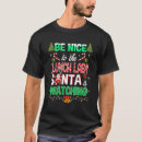 Search for santa is watching tshirts Lady