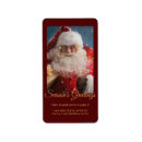 Search for greetings return address labels Santa