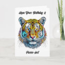 Recherche de tiger anniversaire cartes Humour