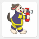 Search for fire dog stickers Funny