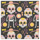 Search for day of the dead fabric Pattern