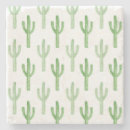Recherche de motif cactus dessous de verres Moderne
