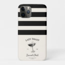 Search for bachelorette party iphone cases Black and white