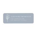 Search for floral bouquet return address labels Botanical