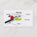 Search for portrait artist business cards Painter