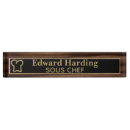 Search for wood grain name plates Masculine