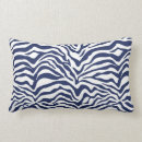 Search for blue zebra stripe pillows Wild
