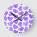 Search for valentines day clocks Heart
