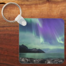 Search for northern light keychains Aurora borealis
