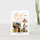 Search for orange thank you cards Trendy