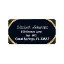 Search for fancy ornate return address labels Luxury