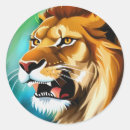 Recherche de roi lion autocollants Rugissant