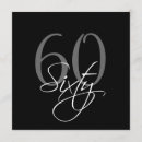Search for formal 60th invitations Simple