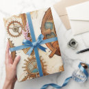 Search for victorian steampunk wrapping paper Antique