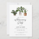 Search for vintage housewarming invitations Botanical