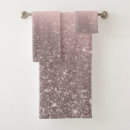Search for silver glitter bath towels Elegant