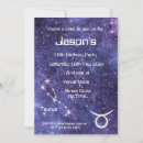 Recherche de zodiac party invitations Fête d'anniversaire
