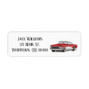 Search for auto return address labels Retro