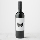Search for butterfly wine labels Cute