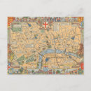 Search for england map postcards London