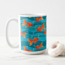 Search for aquatic pattern mugs Fish
