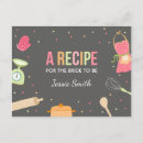 Search for kitchen recipes postcards For her