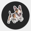 Search for bull terrier lover stickers Animal