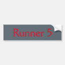 Search for runners bumper stickers 13 1