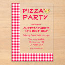 Search for kids pizza party invitations Pizzeria