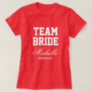 Recherche de mariage de rose de rose tshirts Bridesmaid