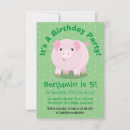 Search for piglets invitations Farm animals